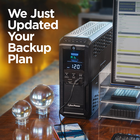 CyberPower Updates Intelligent LCD UPS Systems Series