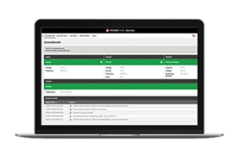 PowerPanel Business software screen shot